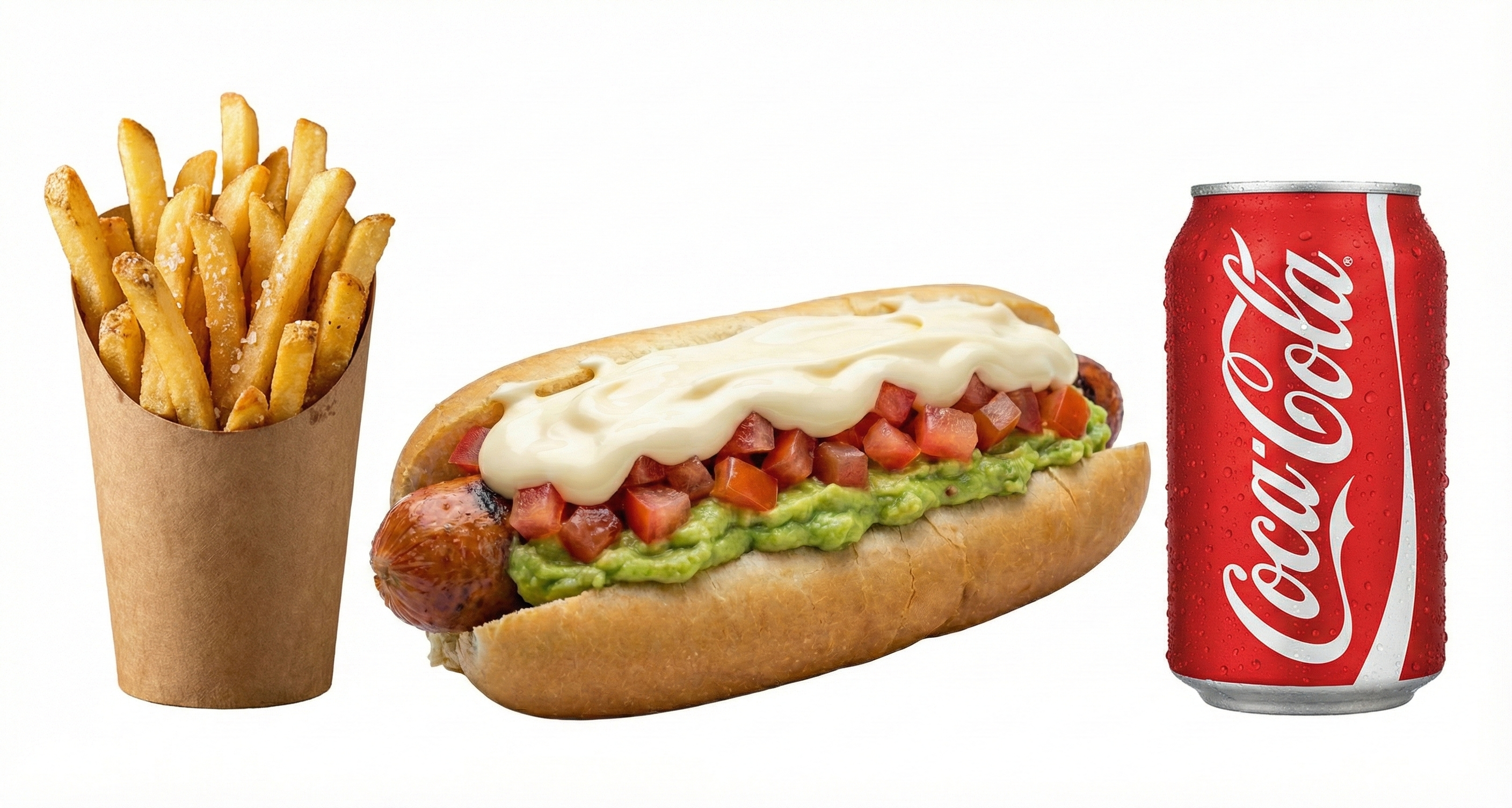 Completo Italiano + Combo Papas Chicas