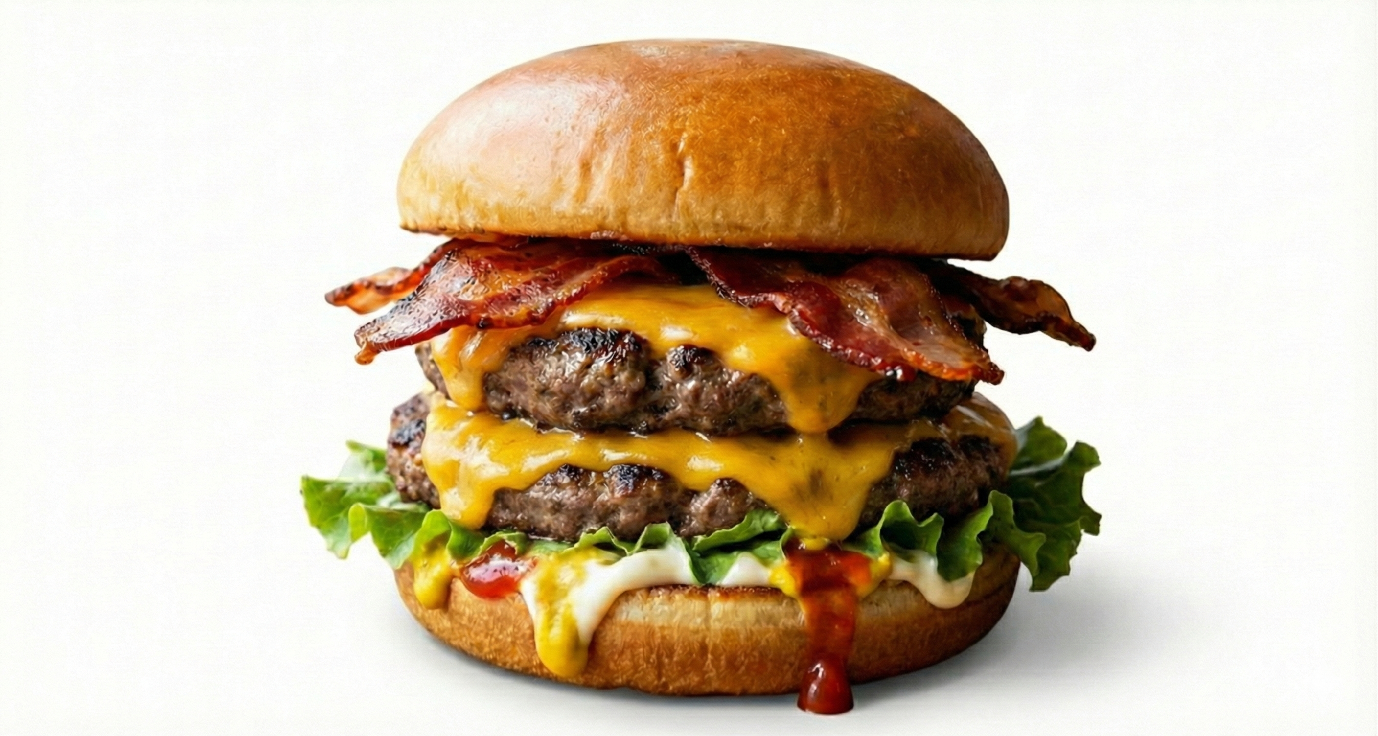 Bacon Cheeseburger Doble
