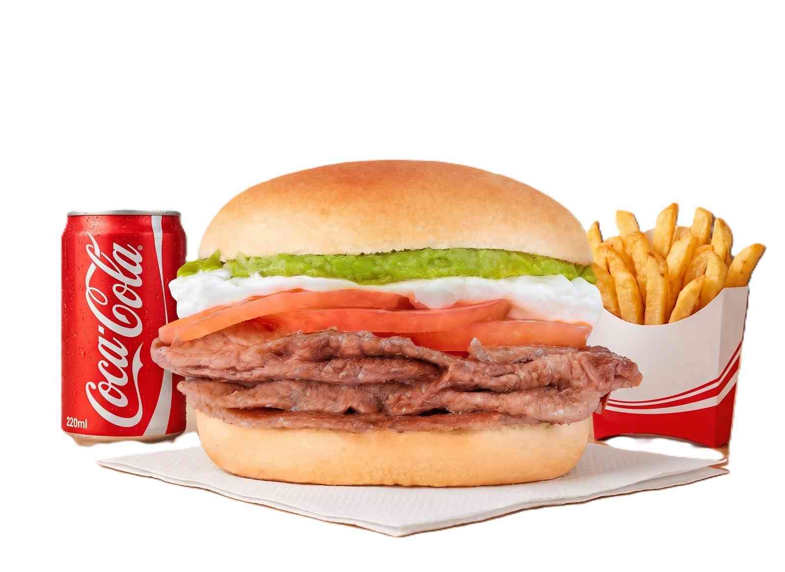 COMBO CHURRASCO+BEBIDA+PAPAS FRITAS